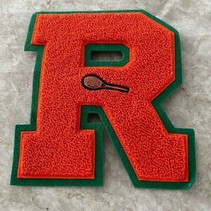 Letter Sweater Tennis Initial R